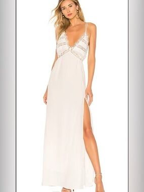 For Love & Lemons - Love bird maxi slip dress